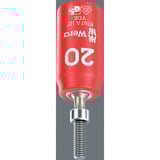 Wera 8100 SA VDE 1 Jeu de cliquets Zyklop, 1/4", Set d'outils Noir/Vert