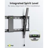 goobay Support mural TV Pro TILT (L) Noir