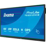 iiyama TE6512MIS-B4AG Écran d'affichage dynamique Écran plat interactif 165,1 cm (65") LCD Wifi 400 cd/m² 4K Ultra HD Noir Écran tactile Intégré dans le processeur Android 24/7, Affichage public Noir (Mat), Écran plat interactif, 165,1 cm (65"), LCD, 3840 x 2160 pixels, Wifi, 24/7