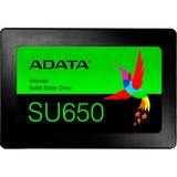 ADATA Ultimate SU650 2.5" 256 Go Série ATA III 3D NAND SSD Noir, 256 Go, 2.5", 520 Mo/s, 6 Gbit/s