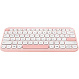 ASUS Marshmallow KW100 clavier Rose, Layout DE (QWERTZ), Mécanique des ciseaux, 75%