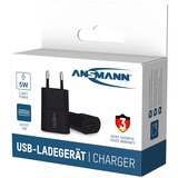 Ansmann HC105 Noir Intérieure chargeur Noir, Intérieure, Secteur, 5 V, Noir