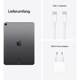 Apple iPad Air 5G LTE 64 Go 27,7 cm (10.9") Apple M 8 Go Wi-Fi 6E (802.11ax) iPadOS 15 Gris tablette 10.9" Gris, 27,7 cm (10.9"), 2360 x 1640 pixels, 64 Go, 8 Go, iPadOS 15, Gris