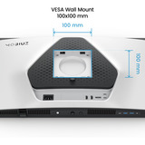 BenQ MOBIUZ EX271UZ 26.5" 4K UHD Moniteur gaming  Blanc/Noir