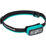 Black Diamond SPOTLITE 200 Couleur aqua Lampe frontale, Lumière LED Turquoise/gris foncé, Lampe frontale, Couleur aqua, Boutons, 1,1 m, IPX8, 1 lampe(s)