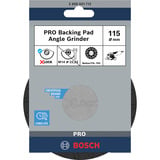 Bosch 2 608 601 712 accessoire pour meuleuse d'angle Assiette-support, Patin de ponçage Assiette-support, 11,5 cm, Bosch, Noir, 13300 tr/min, Plastique