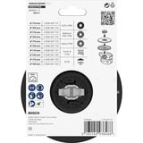 Bosch 2 608 601 712 accessoire pour meuleuse d'angle Assiette-support, Patin de ponçage Assiette-support, 11,5 cm, Bosch, Noir, 13300 tr/min, Plastique