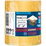Bosch 2 608 900 907 fourniture de ponçage manuel Rouleau abrasif 1 pièce(s), Feuille abrasive Rouleau abrasif, Décapant, Bois, Marron, 93 mm, 5 m