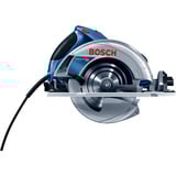 Bosch BOSCH GKS 65 GCE + FSN L-BOXX, Scie circulaire Bleu, Bois, Noir, Bleu, Sans brosse, 19 cm, 5000 tr/min, 6,5 cm