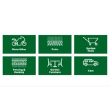 Bosch UniversalAquatak 36V-100, 06008C7002, Nettoyeur haute pression Vert/Noir