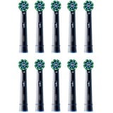 Braun Oral-B Pro Cross Action brossettes de rechange pack de 10, Tête brosse à dent électrique Noir