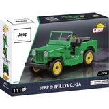 COBI Jeep Willys CJ-2A, Jouets de construction Vert, Échelle 1:35