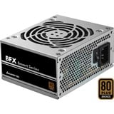 Chieftec Smart unité d'alimentation d'énergie 20+4 pin ATX ATX Noir, Argent alimentation 450 watt Gris, 2x PCIe, 450 W, 100 - 240 V, 47 - 63 Hz, 7 A, Actif, 120 W