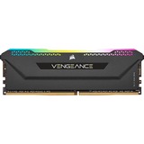 Corsair 32 Go DDR4-3200 Quad-Kit, Mémoire vive Noir, CMH32GX4M4E3200C16, Vengeance RGB PRO SL, XMP 2.0