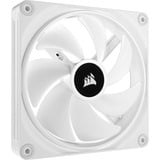 Corsair iCUE LINK QX140 RGB 140mm PWM Fan Expansion Kit, Ventilateur de boîtier Blanc, Connecteur de ventilateur PWM à 4 broches