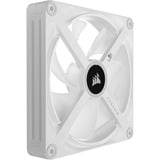 Corsair iCUE LINK QX140 RGB 140mm PWM Fan Expansion Kit, Ventilateur de boîtier Blanc, Connecteur de ventilateur PWM à 4 broches