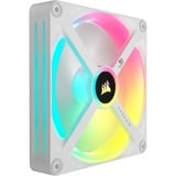 Corsair iCUE LINK QX140 RGB Expansion kit ventilateur de boîtier Blanc, 140 x 140 x 25 mm