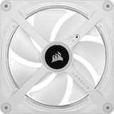 Corsair iCUE LINK QX140 RGo 140mm PWM Fan Expansion Kit, Ventilateur de boîtier Blanc, Connecteur de ventilateur PWM à 4 broches