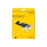 DeLOCK PCIe x4 vers 4x USB 3.2 Gen 1 ext. Quad Channel, Contrôleur USB 