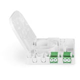 Digitus Boîtier FTTH avec 2x coupleur LC/APC DX Blanc