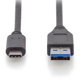 Digitus Câble de connexion USB 3.2 Gen 2 USB-A > USB-C Noir