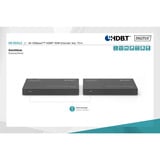 Digitus Ensemble d'extension HDMI KVM 4K HDBaseT Noir