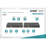 Digitus Ensemble d'extension HDMI KVM 4K HDBaseT Noir