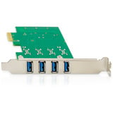 Digitus Extension PCI Express USB 3.0 4 ports, Carte d'interface 