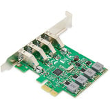 Digitus Extension PCI Express USB 3.0 4 ports, Carte d'interface 