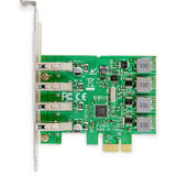 Digitus Extension PCI Express USB 3.0 4 ports, Carte d'interface 