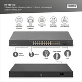 Digitus PoE Gigabit 24 ports DN-95348-2, Switch 