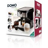 Domo DO711K, Machine à expresso Noir/Argent