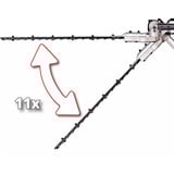 EINHELL Taille-haie / scie électrique sur perche GC-HC 90/2046 T, Taille-haies Rouge/Noir