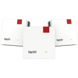 FRITZ! Set 1700 pack de 3, Répéteur Blanc/gris, Mesh Set 20003133, Blanc, Interne, Bi-bande (2,4 GHz / 5 GHz), Wi-Fi 7 (802.11be), 3600 Mbit/s, 802.11a, 802.11g, Wi-Fi 4 (802.11n), Wi-Fi 5 (802.11ac), Wi-Fi 6 (802.11ax), Wi-Fi 7 (802.11be)