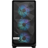 Fractal Design Meshify 2 Lite RGB boîtier midi tower Noir | 2x USB-A | RGB | Verre Trempé