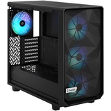 Fractal Design Meshify 2 Lite RGB boîtier midi tower Noir | 2x USB-A | RGB | Verre Trempé