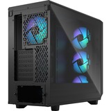 Fractal Design Meshify 2 Lite RGB boîtier midi tower Noir | 2x USB-A | RGB | Verre Trempé