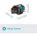 GARDENA Pompe de jardin 3700/4 P BASIC Turquoise/Noir