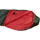 High Peak Lite Pak 1200, Sac de couchage Vert/Rouge