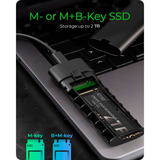 ICY BOX 61173, Boîtier disque dur Noir