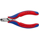 KNIPEX Mallette pour pinces électroniques 00 20 16, 7 pièces, Set de pinces Rouge/Bleu