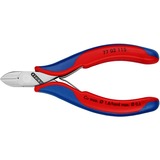 KNIPEX Mallette pour pinces électroniques 00 20 16, 7 pièces, Set de pinces Rouge/Bleu