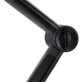 Kensington A1020 Bras flexible pour webcam, Support Noir, Pied de micro, Support pour bureau, Noir, Aluminium, Plastique, Acier, Acier, 3/8"