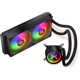 Krux HydroX 240 ARGB, Watercooling Noir