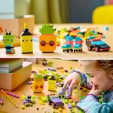 LEGO Classic - Jouer avec la créativité du néon, Jouets de construction 