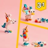 LEGO Creator 3-en-1 - Licorne magique, Jouets de construction 31140