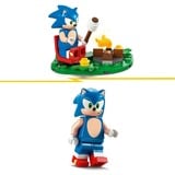 LEGO Sonic the Hedgehog - L'épreuve de force de Sonic au feu de camp, Jouets de construction 77001