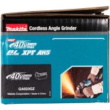 Makita Meuleuse d'angle sans fil GA023GZ XGT, 40 Volts Bleu/Noir