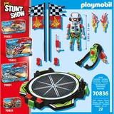 PLAYMOBIL Stuntshow - Air Stuntshow Pilote avec réacteur dorsal, Jouets de construction 70836