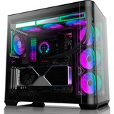 RAIJINTEK  boîtier midi tower Noir | 2x USB-A | 1x USB-C | RGB | Verre Trempé